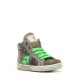 Shoesme Veterschoen groen