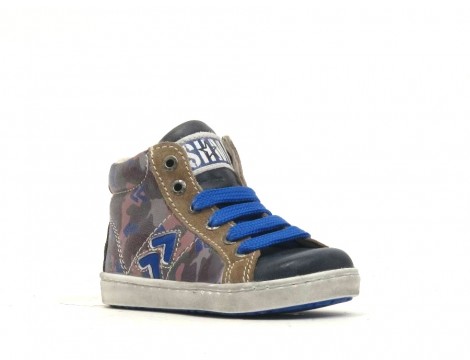 Shoesme Veterschoen blauw