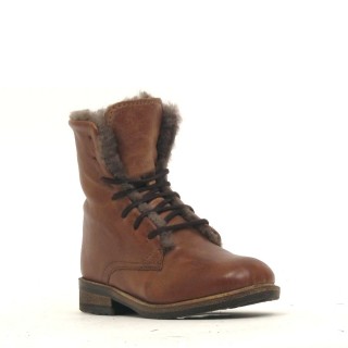 Hip Veterschoen cognac