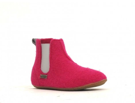 Kitzbuhel Pantoffel fuchsia roze