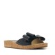 Unisa Slipper blauw lak