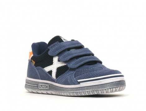 Munich Sneaker jeans blauw