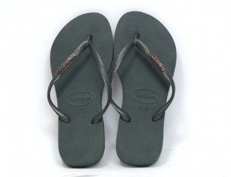 Havaianas Slipper olijfgroen