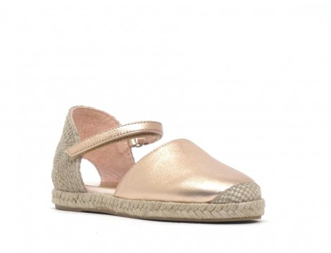 Unisa Espadrille rose goud