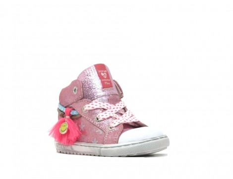 Shoesme Veterschoen roze