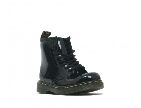 Dr. Martens Veterschoen zwart lak