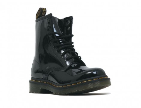 Dr. Martens Veterschoen zwart lak