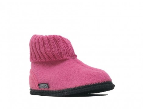 Bergstein Pantoffel fuchsia roze