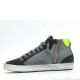 P448 Sneaker zwart