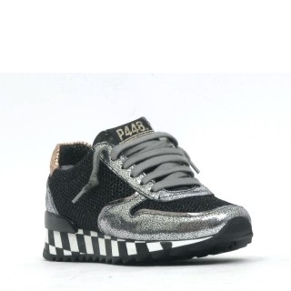 P448 Sneaker zwart