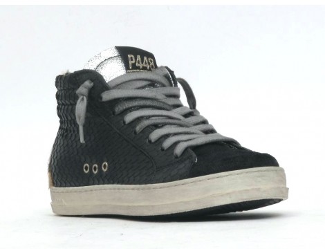 P448 Sneaker zwart