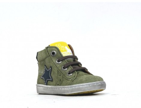 Shoesme Veterschoen groen