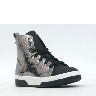 Moschino Sneaker oud zilver