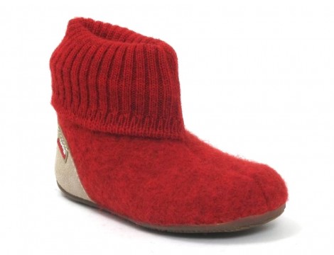 Kitzbuhel Pantoffel rood