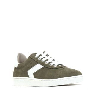 E.B. Sneaker olijfgroen