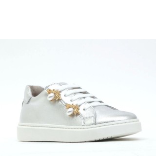 E.B. Sneaker zilver