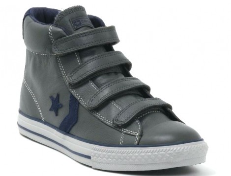 Converse Klittenbandschoen grijs