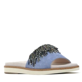 Catwalk Slipper jeans blauw