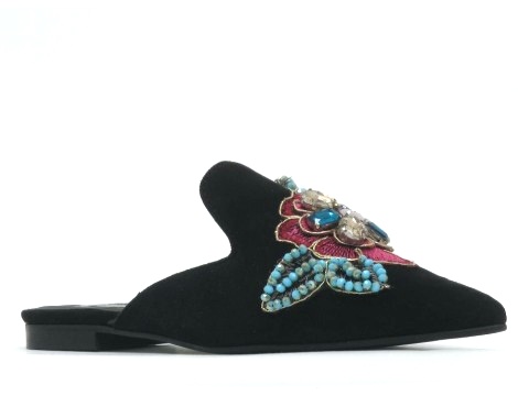 Tosca Blu Slipper zwart