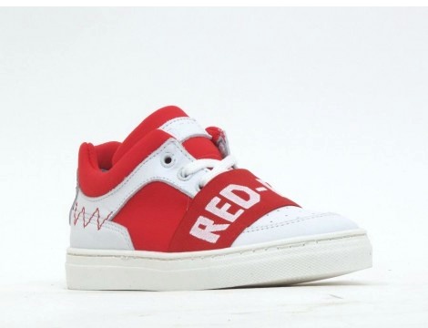 Red Rag Sneaker wit