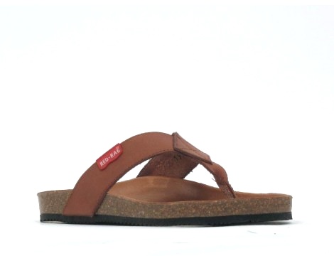 Red Rag Slipper cognac