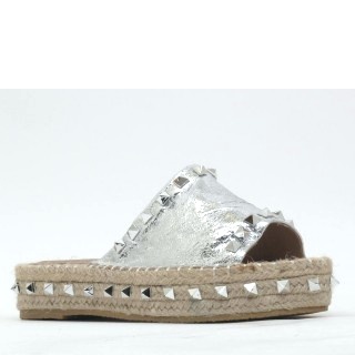 Bibi Lou Slipper zilver