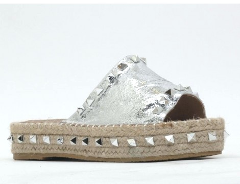 Bibi Lou Slipper zilver