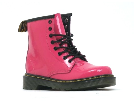 Dr. Martens Veterschoen fuchsia lak