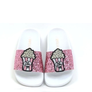 The White Brand Slipper roze