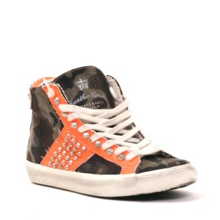 Leather Crown Sneaker multicolor