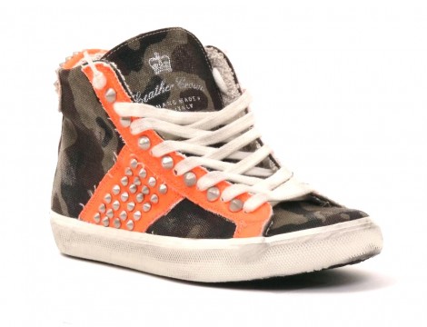 Leather Crown Sneaker multicolor