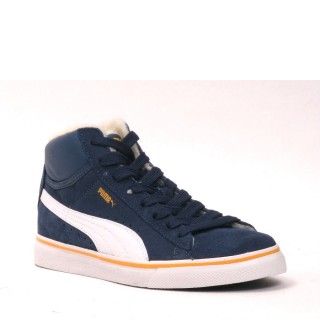 Puma Klittenbandschoen jeans blauw