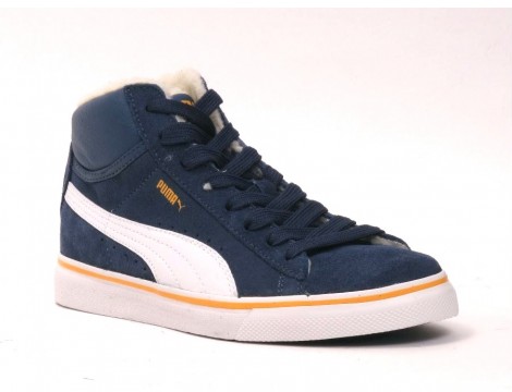 Puma Klittenbandschoen jeans blauw