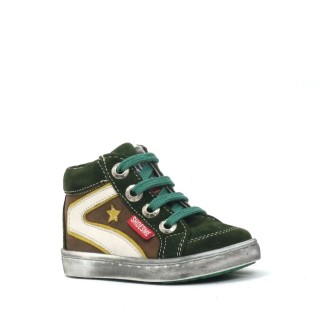 Shoesme Veterschoen groen