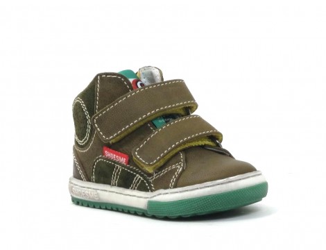 Shoesme Klittenbandschoen groen