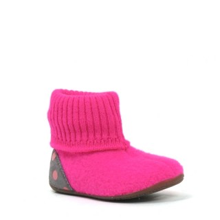 Kitzbuhel Pantoffel fuchsia fluo