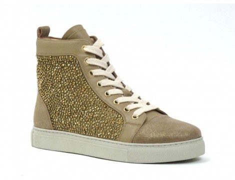 Lola Cruz Sneaker goud