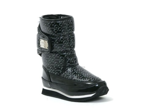 Guess Snowboot zwart lak