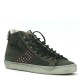 Leather Crown Sneaker groen