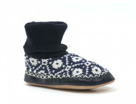 Litha Pantoffel blauw