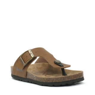 Kipling Slipper cognac