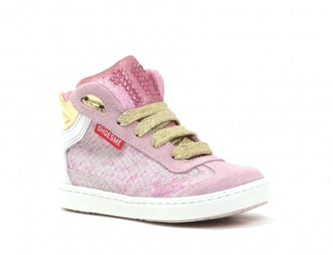 Shoesme Veterschoen roze