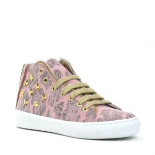 Shoesme Veterschoen roze