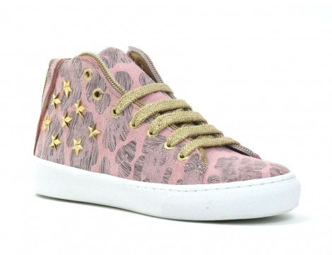 Shoesme Veterschoen roze