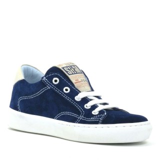 Shoesme Veterschoen blauw