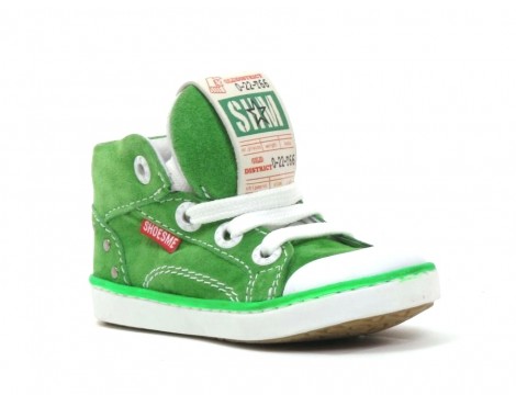 Shoesme Veterschoen groen