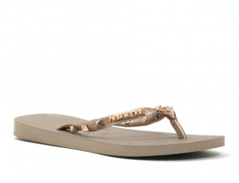 Havaianas Slipper rose goud