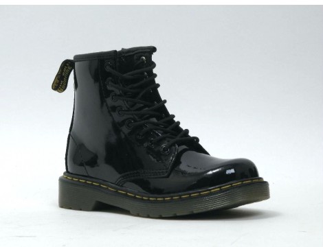 Dr. Martens Veterschoen zwart lak